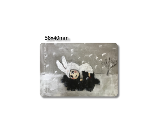 “Four Silences” Fridge Magnet Set