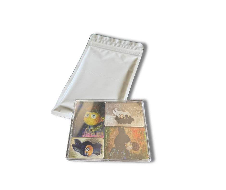 “Four Silences” Fridge Magnet Set