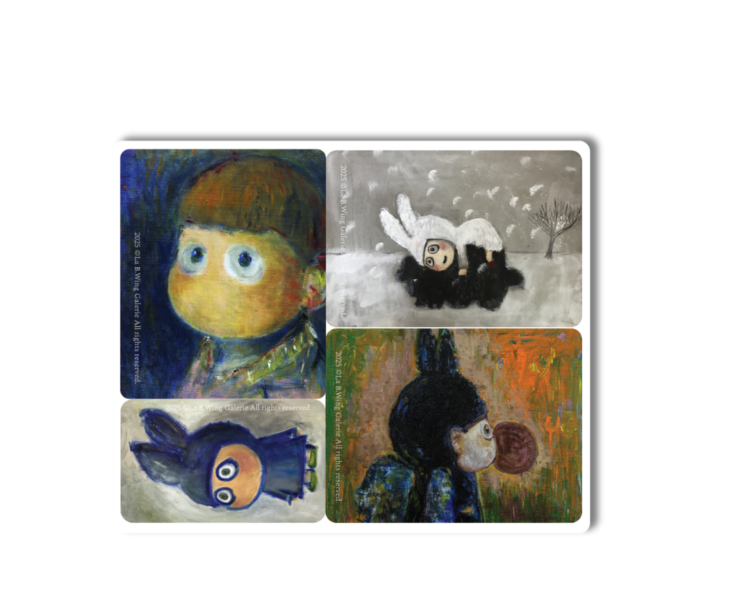 “Four Silences” Fridge Magnet Set