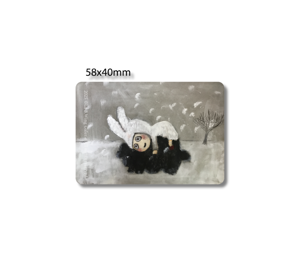 “Four Silences” Fridge Magnet Set