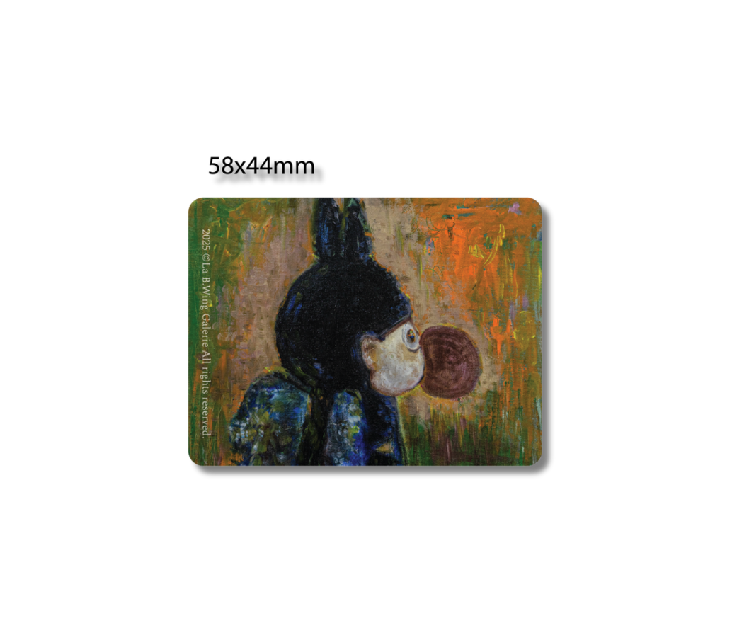 “Four Silences” Fridge Magnet Set